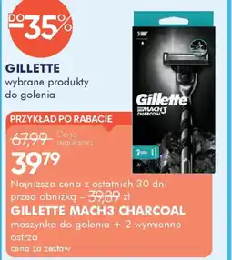 SuperPharm Gillette Mach3 Charcoal maszynka oferta