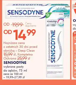 SuperPharm Sensodyne pasta do zębów oferta