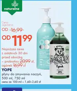 SuperPharm Płyny do zmywania naczyń Yope oferta