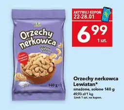 Lewiatan Orzechy nerkowca Lewiatan smażone, solone oferta
