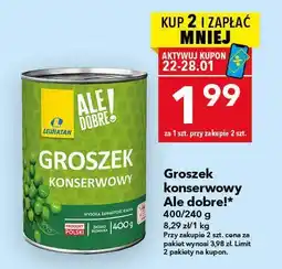 Lewiatan Groszek konserwowy Ale dobre! 400/240 g oferta
