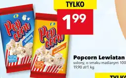Lewiatan Popcorn o smaku maślanym Lewiatan oferta
