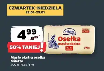 Masło ekstra osełka