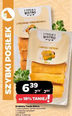 Netto Krokiety z pieczarkami i serem mozzarella oferta