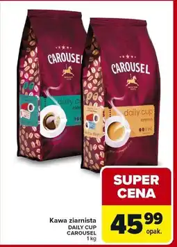 Carrefour Kawa ziarnista DAILY CUP CAROUSEL oferta
