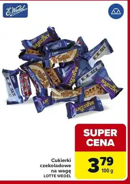 Carrefour Cukierki czekoladowe na wagę LOTTE WEDEL oferta