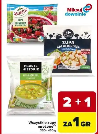 Wszystkie zupy mrożone