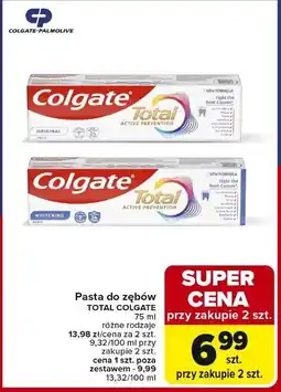 Carrefour Colgate Total Pasta do zębów oferta