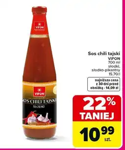 Carrefour Sos chili tajski Vifon słodki, słodko-pikantny oferta