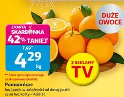 Auchan Pomarańcze oferta