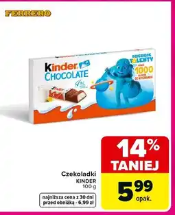 Carrefour Czekoladki Kinder Chocolate oferta