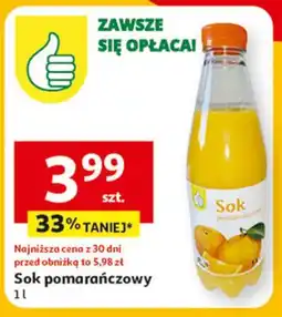 Auchan Sok pomarańczowy oferta