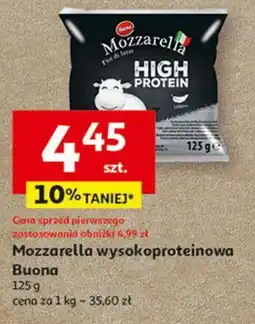 Auchan Mozzarella wysokoproteinowa Buona oferta
