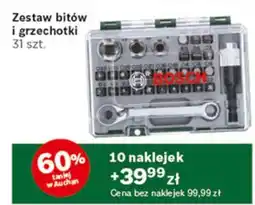 Auchan Zestaw bitów i grzechotki 31 szt oferta