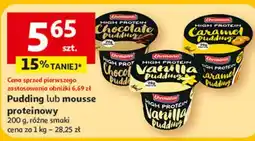 Auchan Pudding lub mousse proteinowy Ehrmann oferta