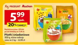 Auchan Płatki śniadaniowe Auchan oferta