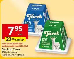 Auchan Ser kozi Turek 150g, 2 rodzaje oferta