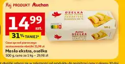 Auchan Masło ekstra osełka oferta
