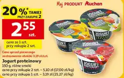 Auchan Jogurt proteinowy Auchan oferta