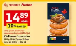 Auchan Kiełbasa francuska, Dział Samoobsługi oferta