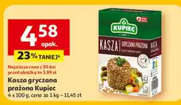 Auchan Kasza gryczana prażona Kupiec oferta