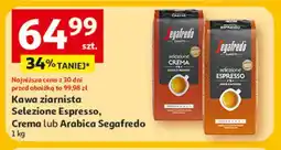 Auchan Kawa ziarnista Segafredo (Selezione Espresso, Crema, Arabica) oferta
