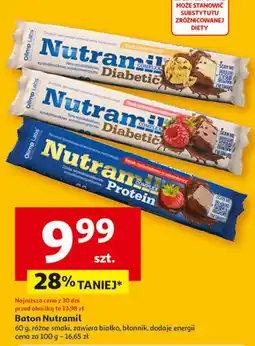 Auchan Baton Nutramil (Diabetic, Protein) oferta
