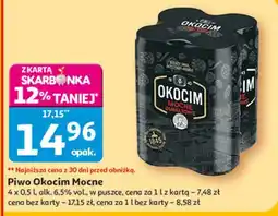 Auchan Piwo Okocim Mocne oferta