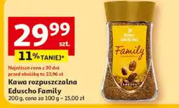 Auchan Kawa rozpuszczalna Eduscho Family oferta
