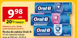 Auchan Pasta do zębów Oral-B oferta