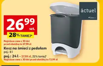 Auchan Kosz na śmieci z pedałem oferta