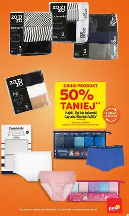 Polomarket Majtki, figi lub bokserki Captain Mike lub ZaZiZo oferta