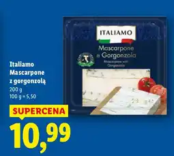 Lidl Ser Mascarpone z gorgonzolą oferta