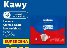 Lidl Kawa Crema e Gusto mielona oferta