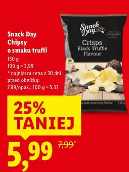 Lidl Chipsy o smaku trufli oferta