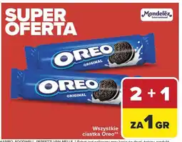 Carrefour Ciastka Oreo Original 2+1 ZA 1 GROSZ oferta