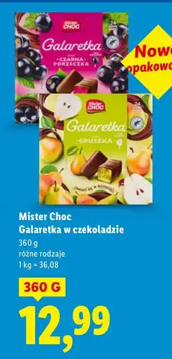 Lidl Galaretka w czekoladzie oferta