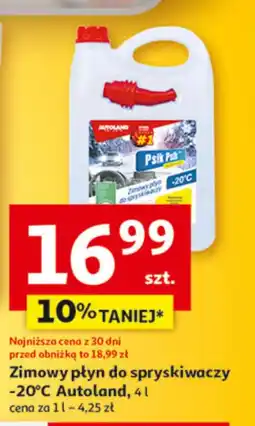 Auchan Płyn do spryskiwaczy zimowy Autoland oferta