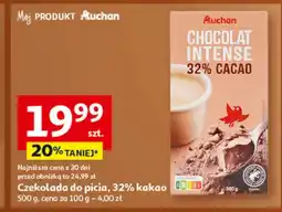 Auchan Czekolada do picia Auchan oferta