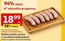 Auchan Kiełbasa biała oferta