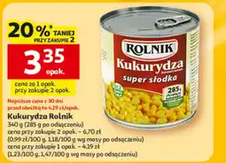 Auchan Kukurydza Rolnik oferta