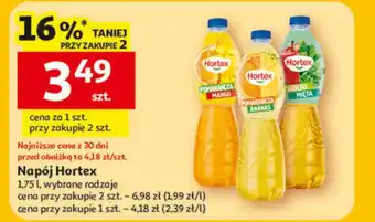 Auchan Napój Hortex oferta