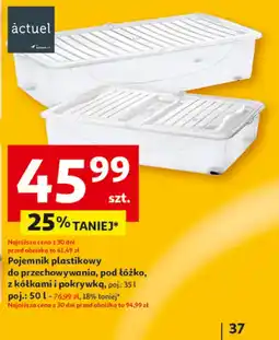 Auchan Pojemnik do przechowywania Actuel oferta