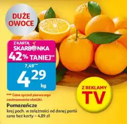 Auchan Pomarańcza Auchan oferta