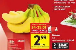 Intermarche Banan luz oferta