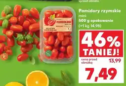 Kaufland Pomidory rzymskie mini oferta