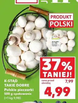 Kaufland Pieczarki polskie oferta