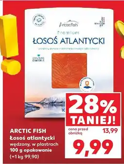 Kaufland Łosoś atlantycki wędzony, w plastrach Premium oferta