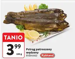 Intermarche Pstrąg patroszony wędzony RYBHAND oferta