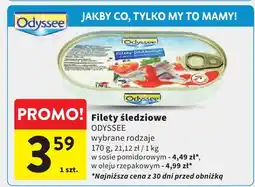 Intermarche Filety śledziowe ODYSSEE oferta
